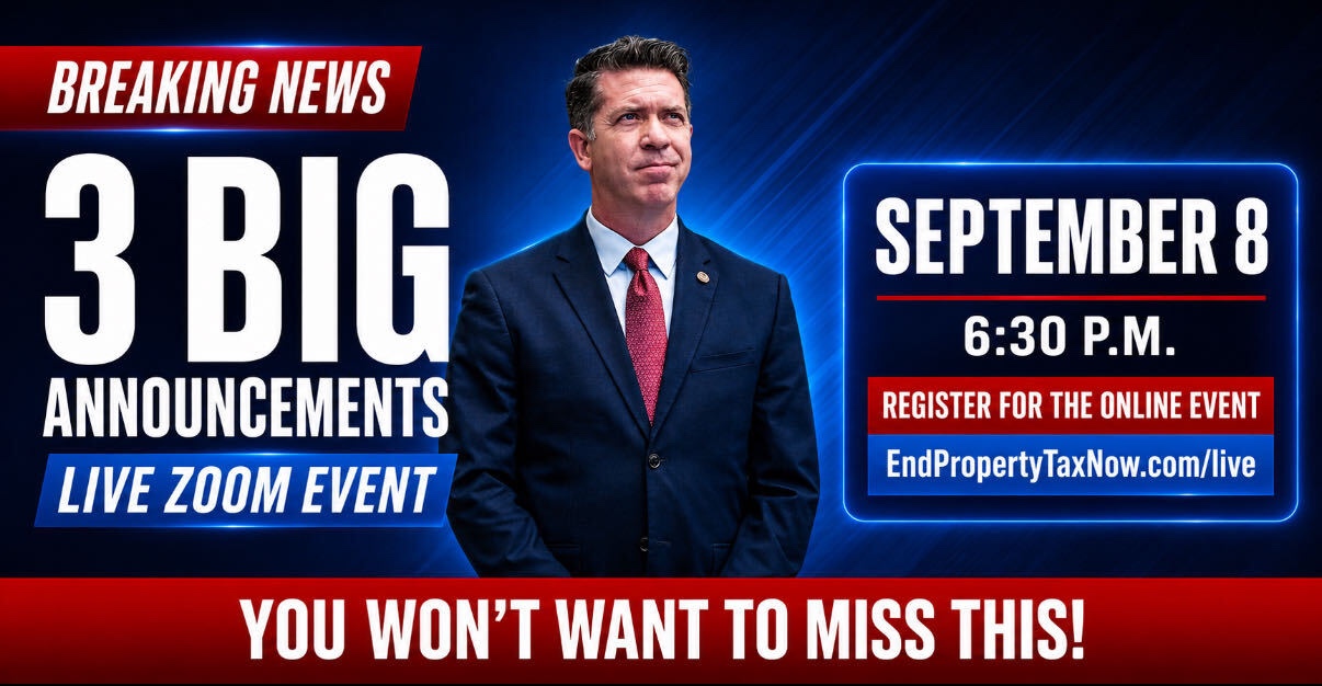 Breaking News and 3 Big Announcements live event with Representative Ryan Chamberlin